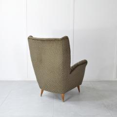  ISA Bergamo I S A Italy Armchair manufactured by ISA attributed to Gio Ponti 1950s  - 4339302