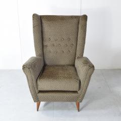  ISA Bergamo I S A Italy Armchair manufactured by ISA attributed to Gio Ponti 1950s  - 4339303
