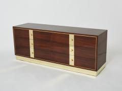  ISA Bergamo I S A Italy ISA Bergamo Italian rosewood and brass commode 1950s - 3087016