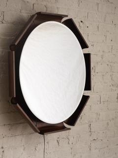  ISA Bergamo I S A Italy Isa Bergamo Backlit Rosewood Wall Mirror - 2675228