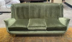  ISA Bergamo I S A Italy Italian Midcentury Modern Sofa by ISA 1955 - 2607750