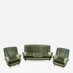  ISA Bergamo I S A Italy Italian Midcentury Modern Sofa by ISA 1955 - 2609210