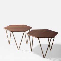  ISA Bergamo I S A Italy New Official Production ISA BERGAMO Pair of Coffee Tables - 3813529