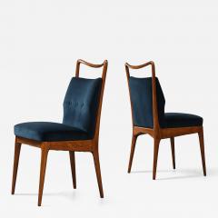  ISA Bergamo I S A Italy Sculptural Dining Chairs by Isa Bergamo - 4601122