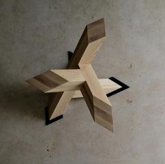  IZM Design Iconoclast Solid Wood Pedestal Dining Table by Izm Design - 2351136