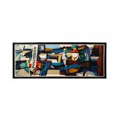  Ib Andersen Mid Century Modernist Lithograph Poster Politiken signed Ib Anderson - 4403502