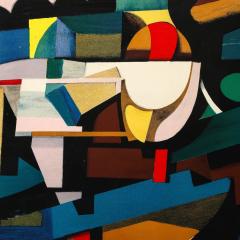  Ib Andersen Mid Century Modernist Lithograph Poster Politiken signed Ib Anderson - 4403729