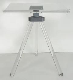  Iconic Design Gallery Custom Lucite Cast Acrylic Tripod Book Stand for Taschen Style Oversized Books - 3722690