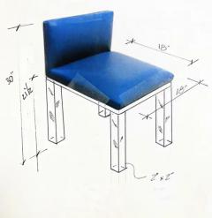  Iconic Design Gallery Custom Lucite Vanity Bench or Stool for Donna - 3791309