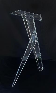  Iconic Design Gallery Custom Made Lucite Magazine Music Book Stand for Oversized Books - 4432466