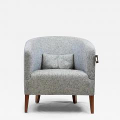  Iconic Design Gallery Le Jeune Upholstery Gino Barrel Back Club Chair Showroom Model - 3531213