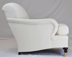  Iconic Design Gallery Le Jeune Upholstery Hampton Lounge Chair On Casters Showroom Model Off white - 3503198
