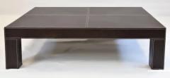  Iconic Design Gallery Le Jeune Upholstery Saddle Up Leather Coffee Table Showroom Model - 3532701