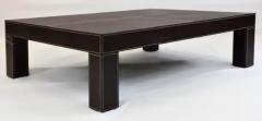  Iconic Design Gallery Le Jeune Upholstery Saddle Up Leather Coffee Table Showroom Model - 3532821