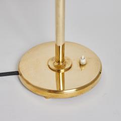  Idman Oy 1950s Finnish Perforated Brass Table Lamp Attributed to Paavo Tynell - 2821533