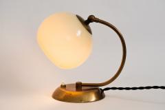  Idman Oy 1950s Mauri Almari Brass and Opaline Glass Table Lamp for Idman Oy - 2381982