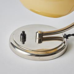  Idman Oy 1950s Mauri Almari Chrome and Opaline Glass Table Lamp for Idman Oy - 3099851