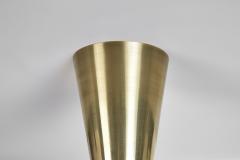  Idman Oy Ceiling Lamp with Rattan Shade by Idman Finland Mid 20th Century - 4701681