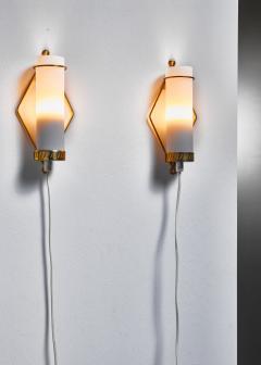  Idman Oy Maria Lindeman pair of wall lamps for Idman Finland 1950s - 977756