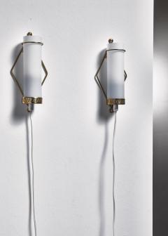  Idman Oy Maria Lindeman pair of wall lamps for Idman Finland 1950s - 977760