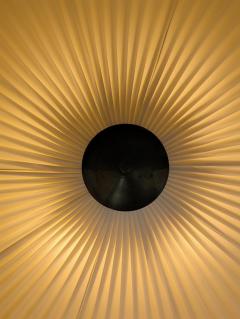  Idman Oy Mid Century Modern Sizable Flush Mount with Brass Wire Model 20399 Idman 1950s - 4496707