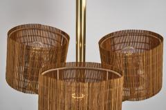  Idman Oy Model 1589 Chandelier by Idman Finland 1950s - 4515616