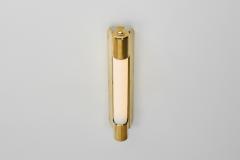  Idman Oy Pair of Brass Model 71032 Wall Lamps by Mauri Almari for Idman Finland 1950s - 4294716