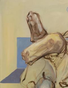  Igor Bogojevic Abstract Horse Oil on Canvas Painting Titled Moonlight Sonata Signed by Artist - 2873635