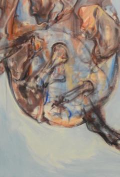 Igor Bogojevic Large Abstract Oil on Canvas Horses Painting The Heartbeat by Igor Bogojevic - 2873634