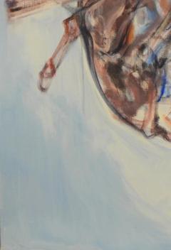  Igor Bogojevic Large Abstract Oil on Canvas Horses Painting The Heartbeat by Igor Bogojevic - 2873663
