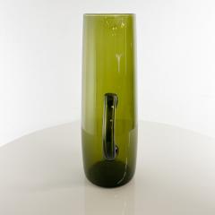  Iittala 1950s Finland Modern Green Glass Pitcher by Erkki Vesanto Iittala - 2985778