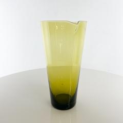 Iittala 1960s Scandinavian Modern Juice Carafe Green Glass Iittala Finland - 2985798