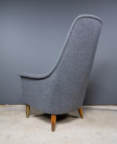  Illums Bolighus 1950s Highback Armchair for Illums Bolighus Denmark Newly Upholstered - 2200249