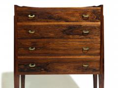  Illums Bolighus Brazilian Rosewood Entry Cabinet by Frode Holm for Illums Bolighus 1955 Denmark - 4122149