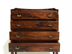  Illums Bolighus Brazilian Rosewood Entry Cabinet by Frode Holm for Illums Bolighus 1955 Denmark - 4122151