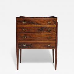  Illums Bolighus Brazilian Rosewood Entry Cabinet by Frode Holm for Illums Bolighus 1955 Denmark - 4122367