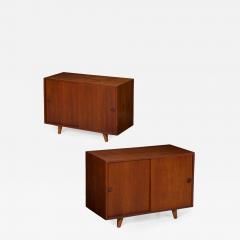  Illums Bolighus Pair of Danish Modern Teak Cabinets for Illums Bolighus c 1960s - 711834