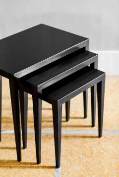  Illums Bolighus Set of Three Midcentury Side Tables by Illums Bolighus Kobenhavn Made in Wood - 3348014