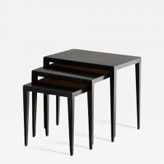  Illums Bolighus Set of Three Midcentury Side Tables by Illums Bolighus Kobenhavn Made in Wood - 3360386