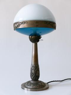  Ilrin Monumental French Art Deco Table Lamp Ilrin by L Bosi Cie Paris 1930s - 3891425