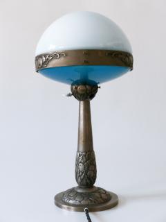  Ilrin Monumental French Art Deco Table Lamp Ilrin by L Bosi Cie Paris 1930s - 3891430