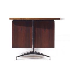  Imperial Furniture Co Imperial Mid Century Rosewood and Chrome Executive Desk - 3824236