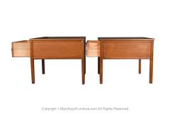  Imperial Furniture Co Mid Century Hollywood Regency Campaign Style End Tables pair - 2978184