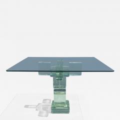  Imperial Imagineering Glass Block Side End Table - 2059972