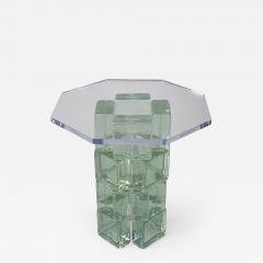  Imperial Imagineering Glass Block Side Table - 531221