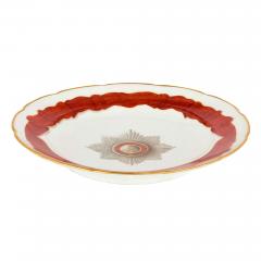  Imperial Porcelain Factory Large Imperial Porcelain Alexander II period plate - 3892532