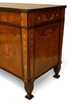  Ince Mayhew English Adam Style 18th Cent Mahogany Commode - 741031