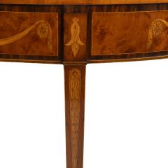  Ince Mayhew Mayhew Ince An George III yew wood marquetry side table attributed to Ince and Mayhew - 3782585