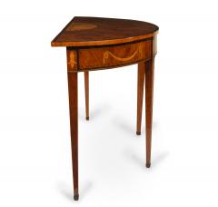  Ince Mayhew Mayhew Ince An George III yew wood marquetry side table attributed to Ince and Mayhew - 3782588