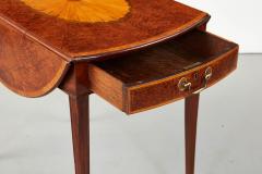  Ince Mayhew Mayhew Ince Gorgeous George III Burl Yewwood Pembroke Table - 3127600